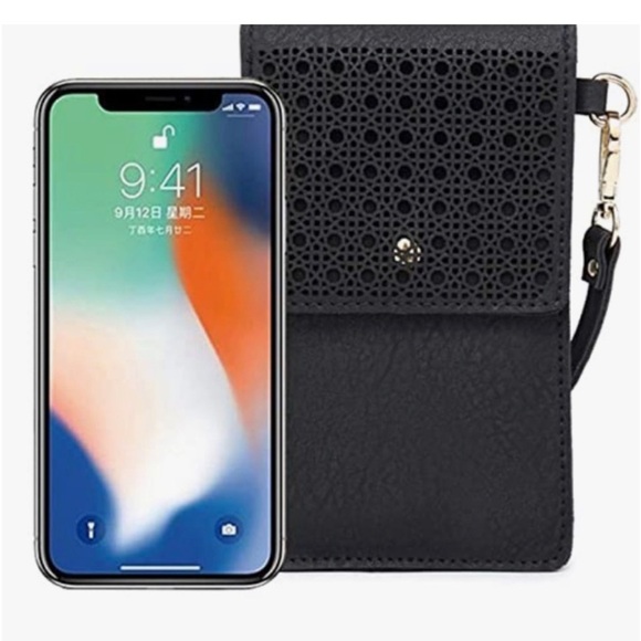 2/$10 Never Used Lightweight Cell Phone Wallet Purse with 2 Straps - Picture 2 of 5